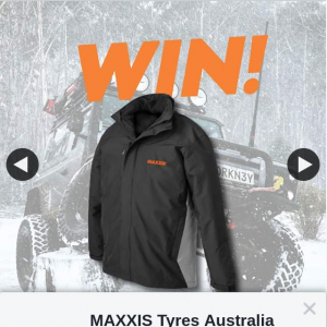 MAXXIS Tyres Australia – Win One of 5 Maxxis Jackets
