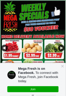Mega Fresh Browns Plains – Win a $50 Voucher to Spend In Store