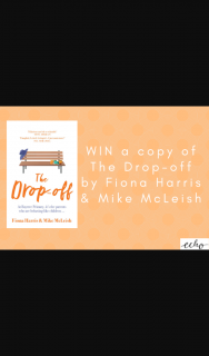 Mouths of Mums – Win 1 of 10 Copies of The Drop Off By Fiona Harris & Mike Mcleish