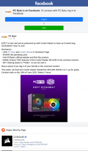 PC Byte – Win a Cooler Master Masterfan Mf120r Argb 3-in-1