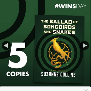 QBD Books – Win One of Five Copies of The Ballad of Songbirds and Snakes
