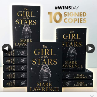 QBD Books – Win One of Ten Signed Copies of The Girl & The Stars