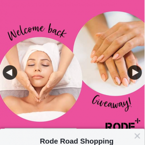 Rode Road Shopping Centre – Win 1 of 3 Vouchers From Nail Holic Valued at $50 Each Or 1 of 3 Enlighten Massage Spa Vouchers Valued at $50 Each (prize valued at $50)