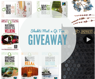 Shakti Mat – Win a Shakti Mat and a Selection of Qi Tea