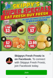 Skippys Fresh Frootz – Win a $50 Store Voucher
