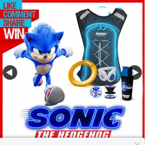 Stack magazine – Win One of Five Sonic The Hedgehog Prize Packs