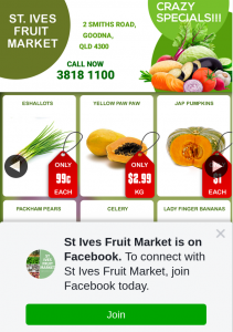 StIves Fruit Market – Win Our Weekly $100 Spend In Store Prize