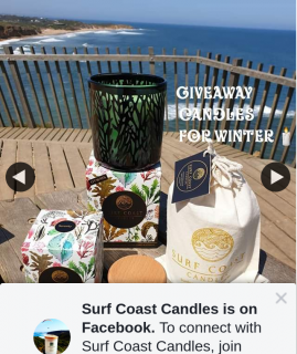 Surf Coast Candles – Win Two Candles