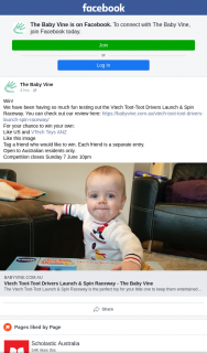 The Baby Vine – Win Your Own