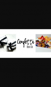 The Weekend West – Win 1 In 6 Confetti Box Co Sugar Rush Boxes