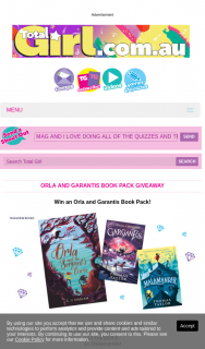 Total Girl – Win 1/10 Orla and Garantis Book Packs 5pm (prize valued at $510)