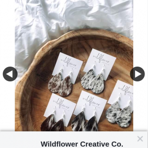 Wildflower Creative Co – Win 3 Pairs Clare Dangles Earrings