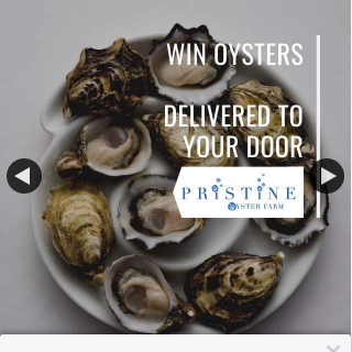 Win 10 Dozen Oysters Pristine Oyster Farm