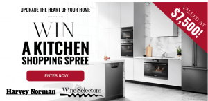 Wine Selectors – Win a kitchen shopping spree valued at $7,500