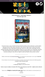 Australian Comedy Kingdom – Win a Copy of Good Girls Season 2 on DVD
