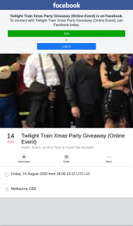 Best Tours & Travel Tips Australia – Win Six Guest Passes to Dreamscape Twilight Xmas Train Melbourne