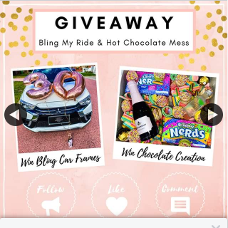 Bling My Ride – Win this Amazingly Bling & Sweet Every Girls Dream Prize