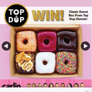 Carlin Team – Win a Donut Box From Top Dup Donuts