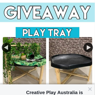Creative Play Australia – Win Play Tray