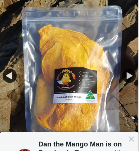 Dan The Mango Man – Win this 500g Bag of Aussie Dried Kp Mango- All You Have to Do Is