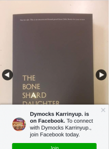 Dymocks Karrinyup – Win Advance Reading Copy of The Bone Shard Daughter By Andrea Stewart