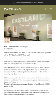 Eastland – Win a $500 Voucher for Riot Art and Craft at Eastland