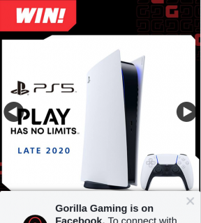 Gorilla Gaming – Win a Ps5™ Console