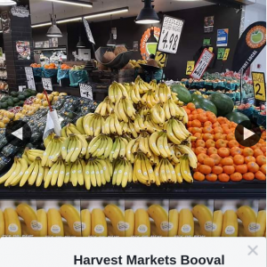 Harvest Markets Booval – Win a $50fruit and Veg Voucher