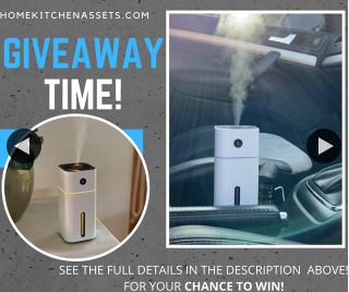 Home Kitchen Assets – Win Our Car & Home Aroma Humidifier