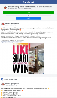 Ipswich Quality Meats – Win a $50 Meat Tray