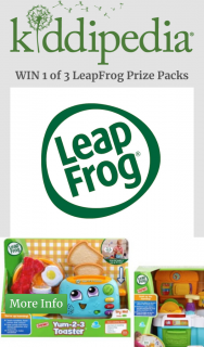 Kiddipedia – Win 1 of 3 Leapfrog Prize Packs