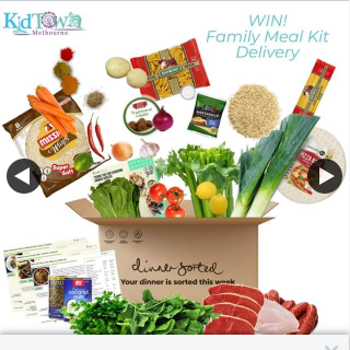 KidTown Melbourne – Win Dinner Sorted Family Meal Box (prize valued at $139)
