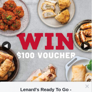 Lenards Ready to Go Brookside – Win a $100 Voucher to Spend In-Store