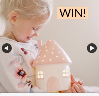 Little Belle Light – Win a Little Belle Elfin House Nightlight Then Simply