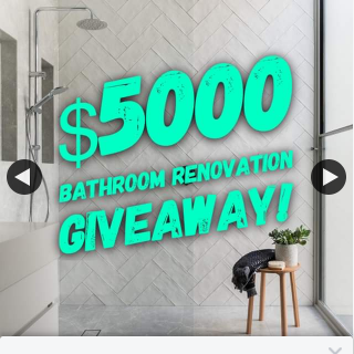 Men on Tap Australia – Win $5000 to Go Towards Bathroom Renovation (prize valued at $5,000)