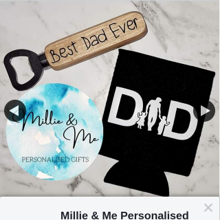 Millie & Me Personalised gifts – Win Some Father’s Day Gifts