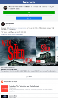 Monster fest – Win One of Three Copies of The Shed DVDs