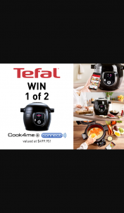 Mouths of Mums – Win 1 of 2 Tefal Cook4me Multi Cookers