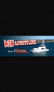 myGC – Win a Fishing Trip for You & 3 Mates