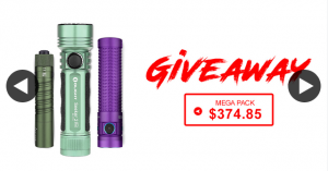 Olight Australia – Win a Mega Torch Prize Pack (prize valued at $375)