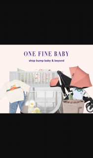 One Fine Baby – Win Stay at Home Mums Giveaway (prize valued at $5,500)