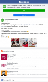 Orion Springfield Central – Win 6 Hypoxi Sessions
