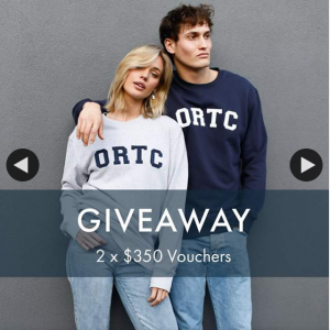 ORTC – Win $350 Gift Voucher for You & a Friend Fb Like Share & Comment