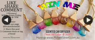 Pickett Street – Win 1/3 Car Diffuser