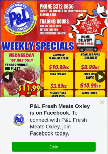 P&L Fresh Meats Oxley – Win $50.00 Worth of Free Meat