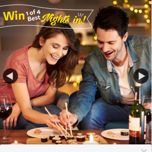Plainland Plaza – Win 1 of 4 Best Nights In.. (prize valued at $100)