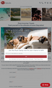 Plush – Win an Amazing Package of Carefully Curated Prizes (prize valued at $99)
