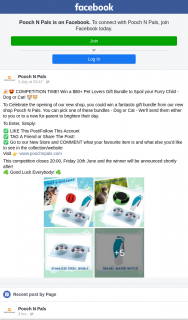 Pooch N Pals – Win a $80 Pet Lovers Gift Bundle to Spoil Your Furry Child (prize valued at $80)
