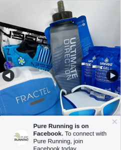 Pure Running – Win an Amazing “cool Blue” Pure Running Pack Consisting Of
