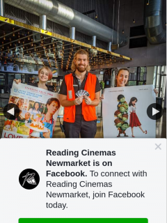 Reading Cinemas Newmarket – Win a Double Pass